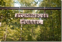 Tunnel Sign Close