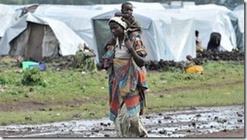 Congo, displacement in the East