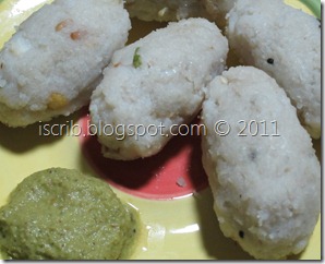Aval Kozhukattai (Flattened Rice Dumplings)