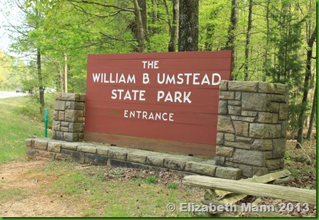 William Umstead State Park Sign