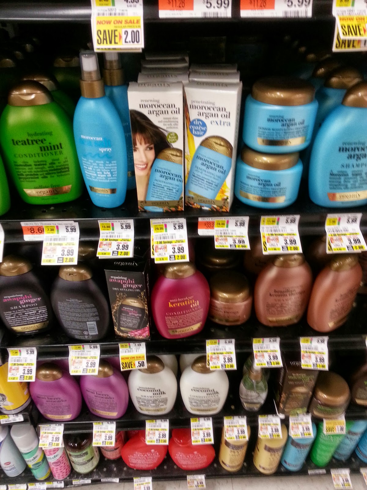Savvy Mom Shoprite Hair Products 1.49 or less