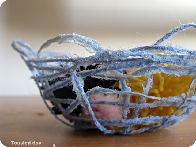 diy yarn bowl
