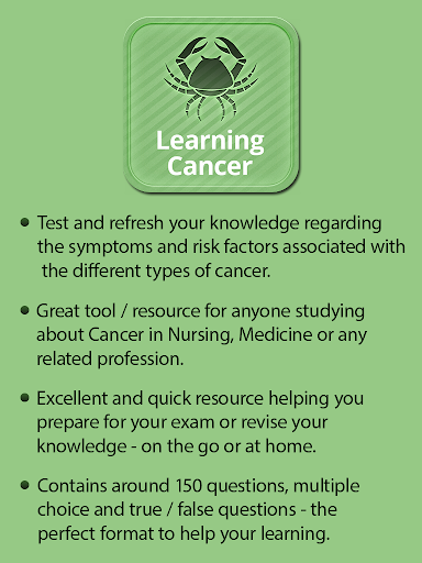 Learning Cancer Quiz