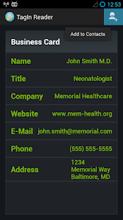 NFC TagIn' Reader Screenshots 0