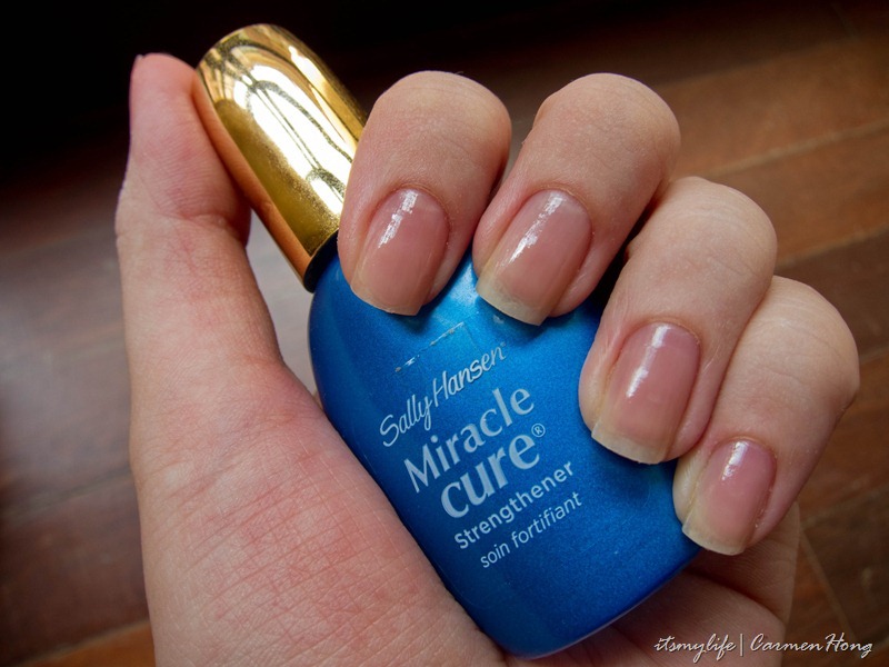 sally hansen miracle cure nail strengthener