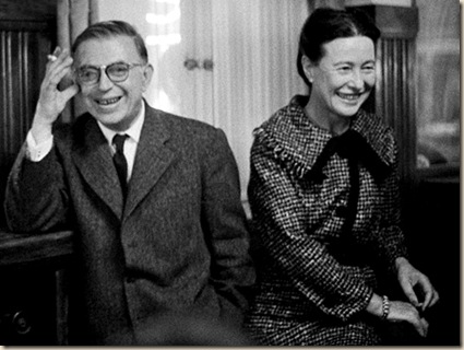 Sartre-y-Simone-de-Beauvoir ateismo muerte