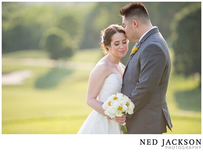 white, yellow and gray wedding