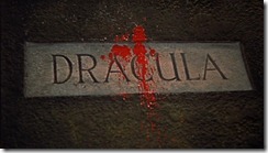 Horror of Dracula Blood on Name