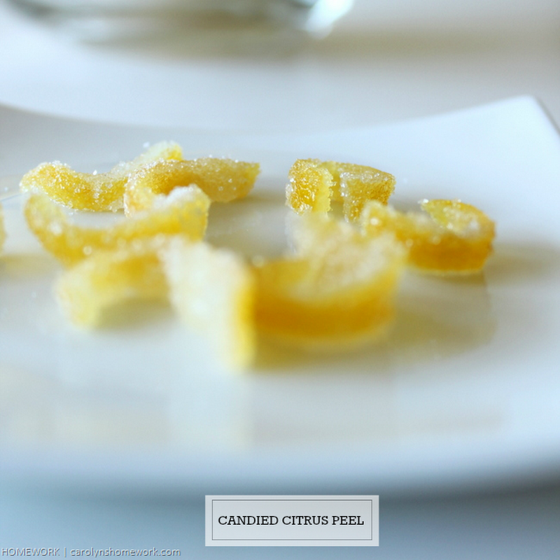 GOOD TASTE: Candied Citrus Peel