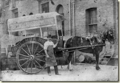 StateLibQld_1_113232_Queensland_Brewery_delivery_cart_with_driver,_1913