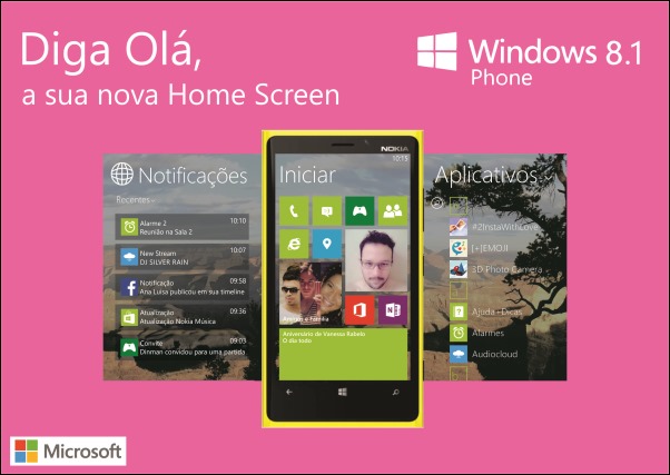 Minha visão da Nova Versão do Windows Phone 8.1 baseado nos vazamentos do Windows 8.1