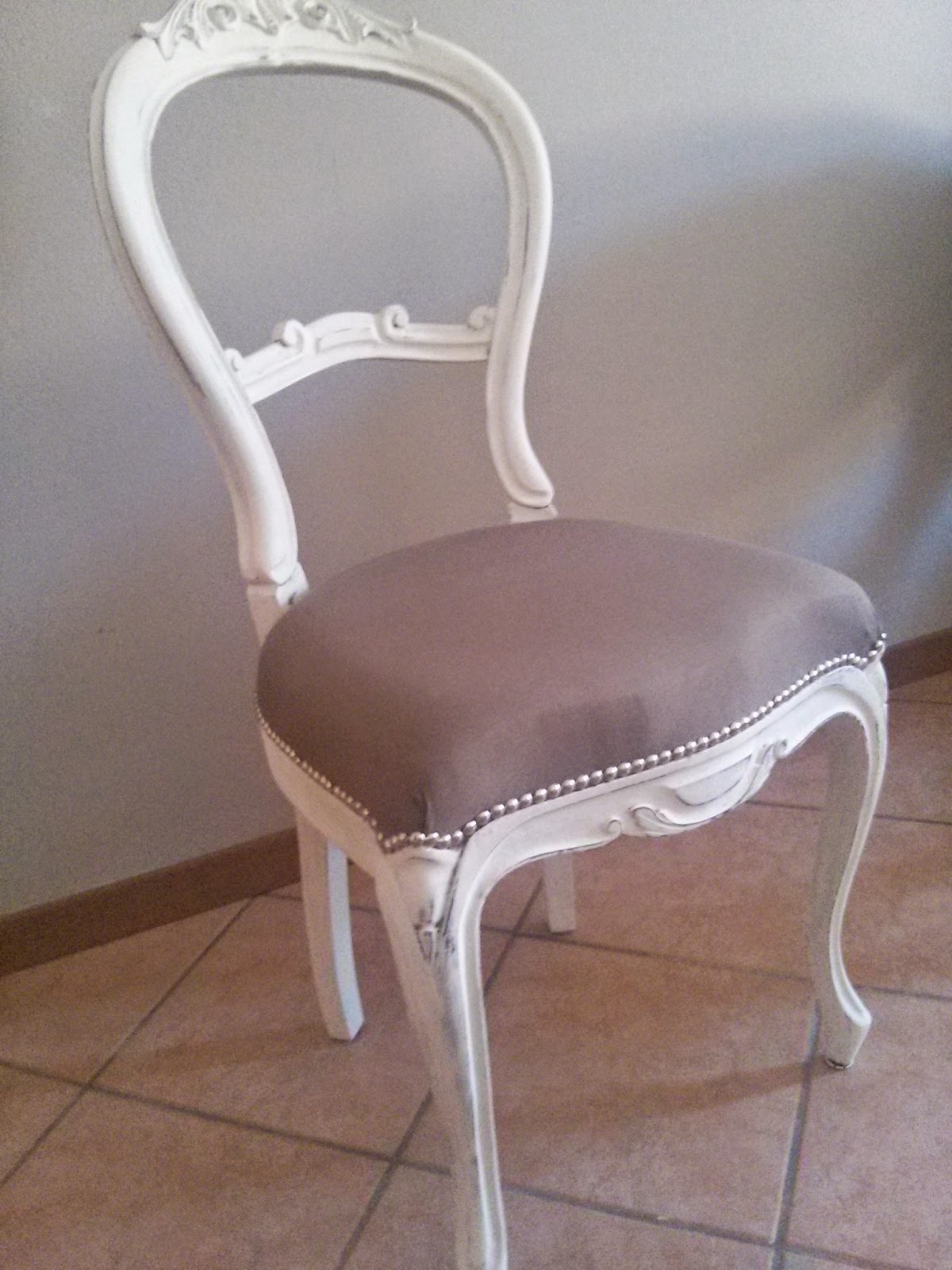 Pennellate Artistiche: Sedia shabby chic/ shabby chic chair