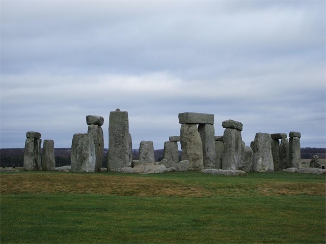 Stonehenge - the south western face