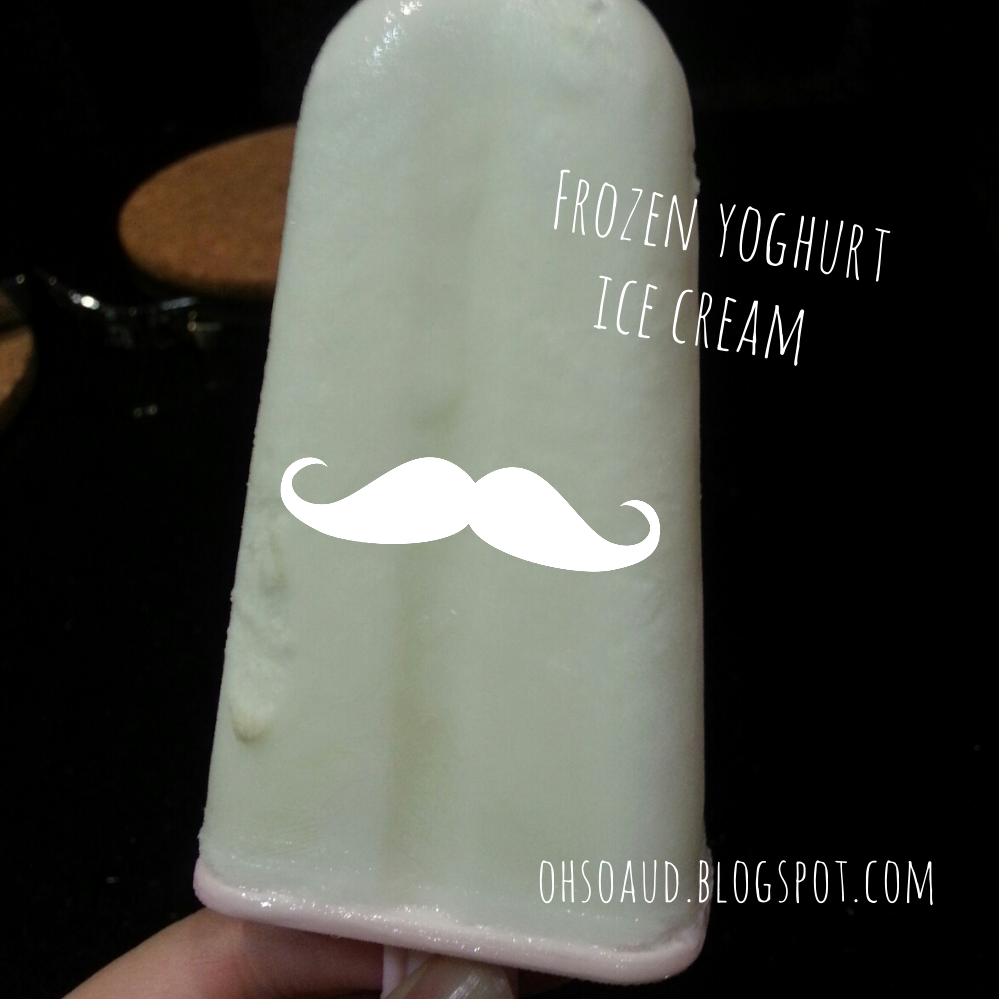 Easy Frozen Yoghurt Ice Cream without Machine (Plain & Green Tea)