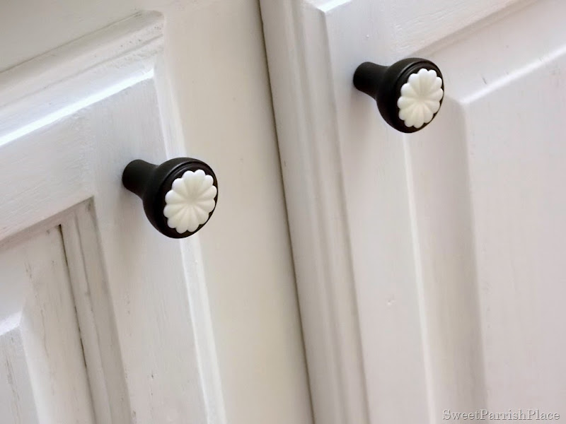 New cabinet knobs 