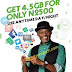 Glo 4.5gb at #2,500 for all devices