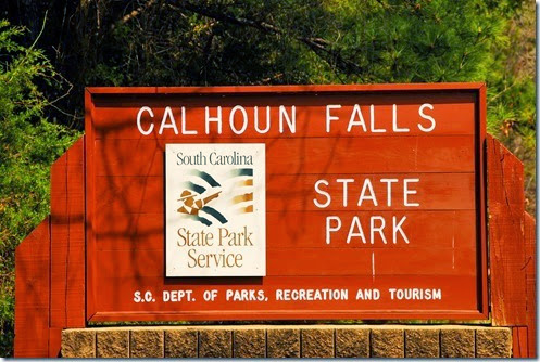 Calhoun Falls Sign