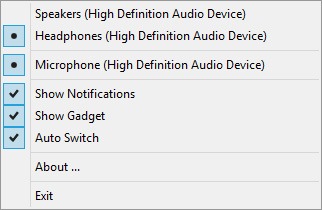 Switch Audio Between Headset and Speakers Easily
