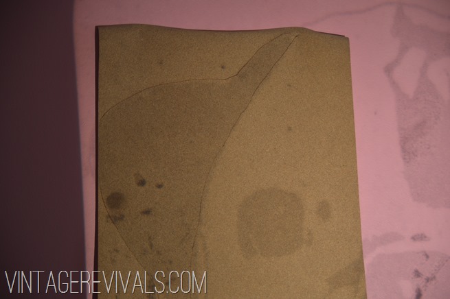 Diy Corkboard Wall Mural Bulldog Style Vintage Revivals