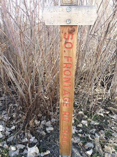South Frontage Road Trail Marker
