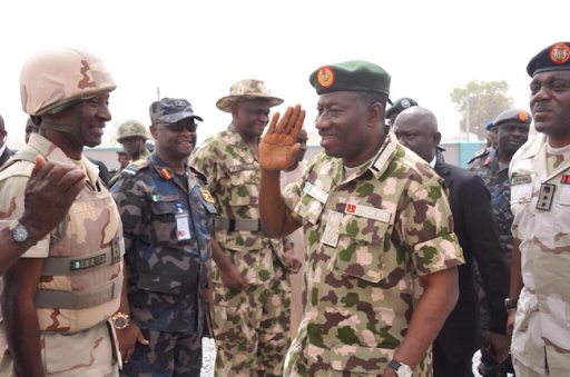 PHOTOS: President Goodluck Jonathan Pays Surprise Visits To Northern Towns Mubi And Baga Reclaimed By Nigerian Army From Boko Haram 8