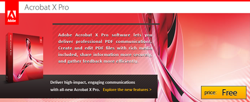 adobe acrobat x pro software download