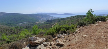 The Aegean From Pedesa