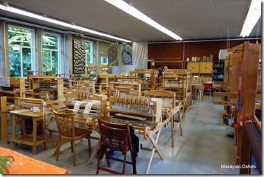 織物コースの教室