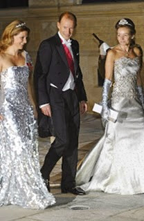 Kyril de Bulgaria, la princesa Martha Luisa, y la princesa Aimee Van Oranje Nassau