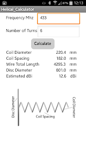 Free Helical Antenna Calculator APK for Android