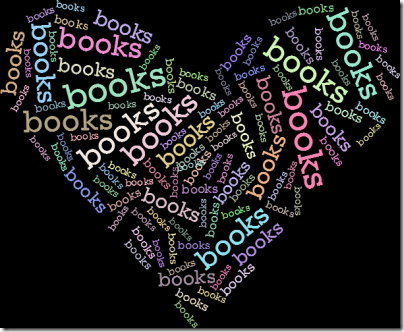 Books word cloud (click for larger image)