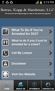 Betras Law Accident & DUI App Screenshots 2