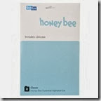 honey bee alphabet
