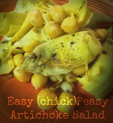 ChickPeasy Artichoke Salad