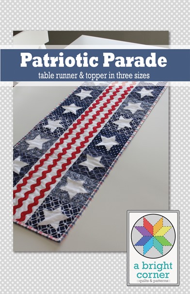 Patriotic Parade table runner pattern