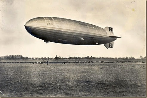 Hindenburg - first test flight - March 4, 1936
