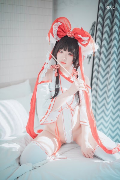 DJAWA Photo – Mimmi (밈미) Kitsune Miko (A ver)