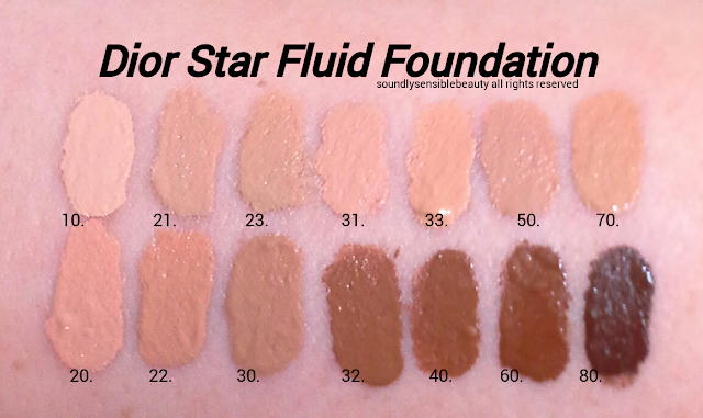 Dior Star Fluid Foundation SPF 30; Review & of