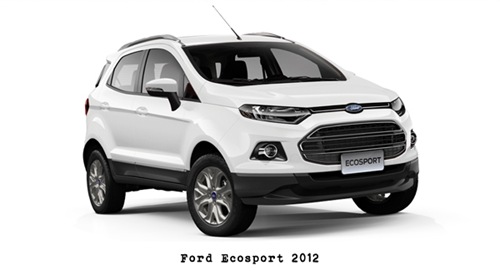 Ford Ecosport 2012. Información de producto.