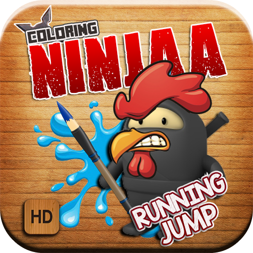 Ninja Eat Chicken Coloring 娛樂 App LOGO-APP開箱王