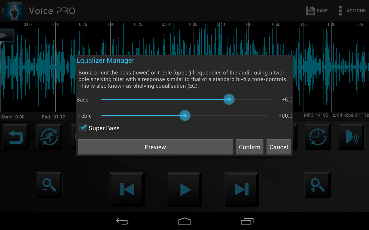   Voice PRO - HQ Audio Editor- หน้าจอ 