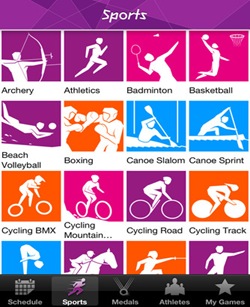 app iPhone-jocurile olimpice 2012.-Londra
