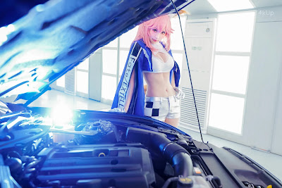 Coser@Ely_eee (ElyEE子) 玉藻前赛车