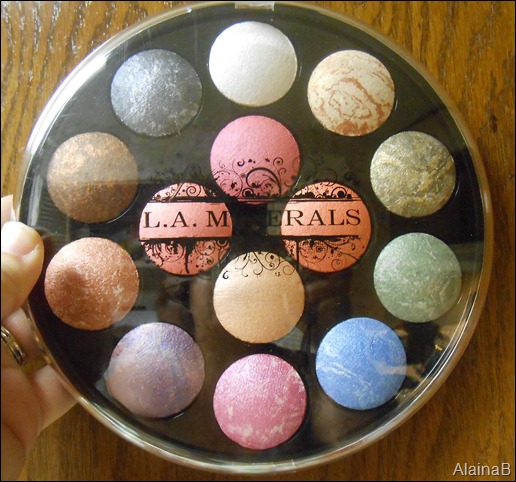 L.A. minerals eye shadow collection