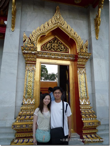 泰國曼谷-大理石寺側門
