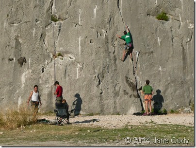 Croatia Online - Mountain Climbing in Omis