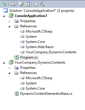 HunabKu: Parse string as Razor template HunabKu: Parse string as Razor template