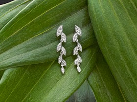 Wisteria Diamond Earrings