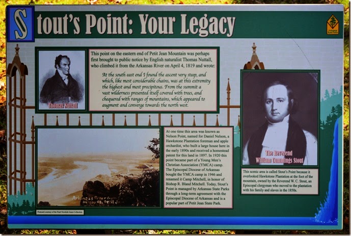 Stout's Point Sign