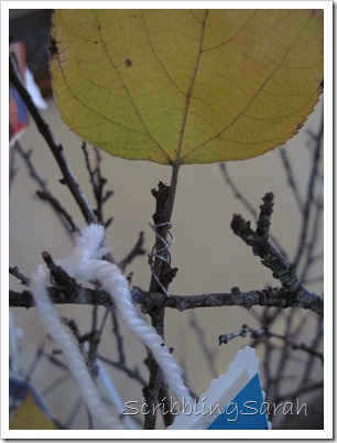 wiring leaf to twig